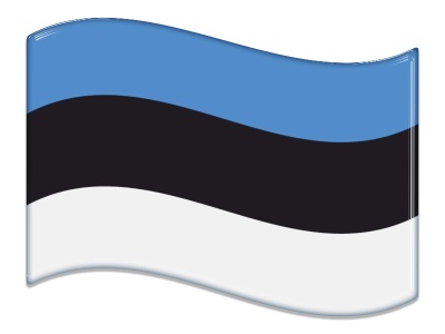 Samolepka - Vlajka Estonsko