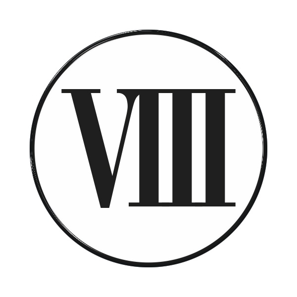 Zakázková samolepka - Římská číslice 8