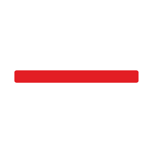 Zakázková samolepka - LAMINO supra pruh RED