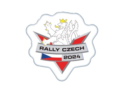 Zakázková samolepka - CzechRally 70x67mm White