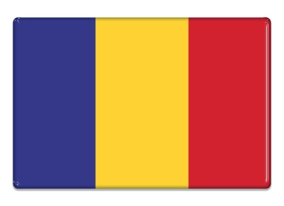 Samolepka - Vlajka Rumunsko - obdélník