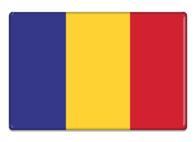 Samolepka - Vlajka Rumunsko - obdélník
