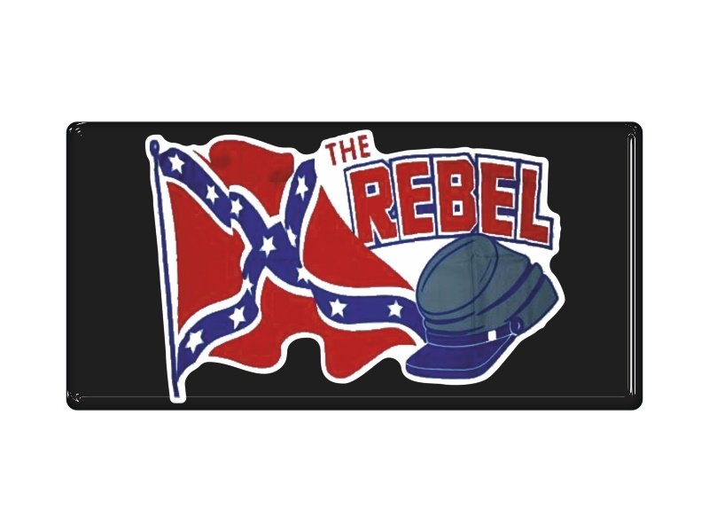 Zakázková samolepka - Rebel 16x8 cm
