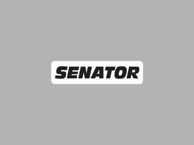 Zakázková samolepka - senator 400x100 mm LAMINO
