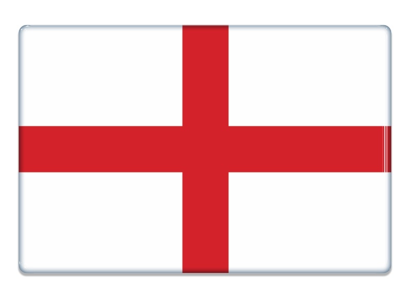 Samolepka - Vlajka Anglie - obdélník