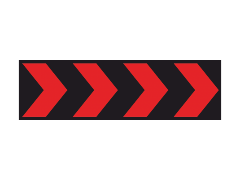 Zakázková samolepka - LAMINO STRONG BOČNÍ ŠÍPY STRONG 220 X 65 mm