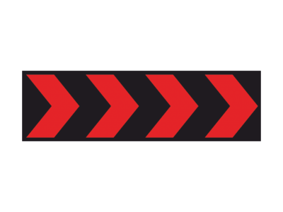 Zakázková samolepka - LAMINO STRONG BOČNÍ ŠÍPY STRONG 220 X 65 mm