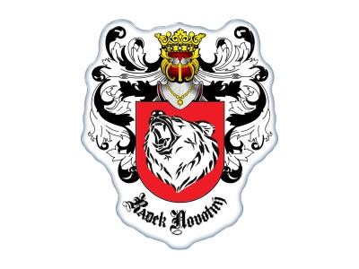 Zakázková  samolepka - Erb Radek Novotny