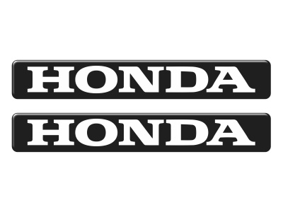 Zakázková samolepka - 2x Honda 165 x 25