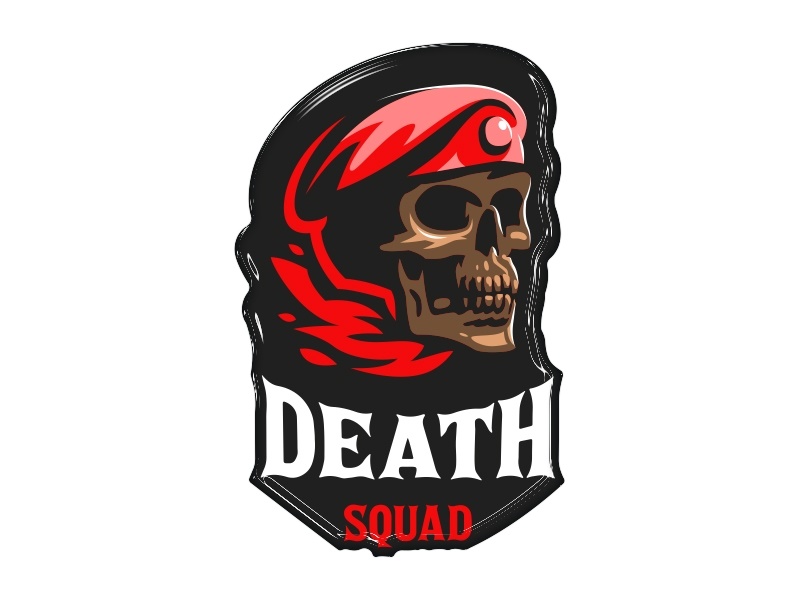 Samolepka - Death squad
