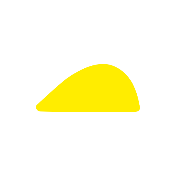 Zakázková samolepka - LAMINO supra L oblouk Yellow