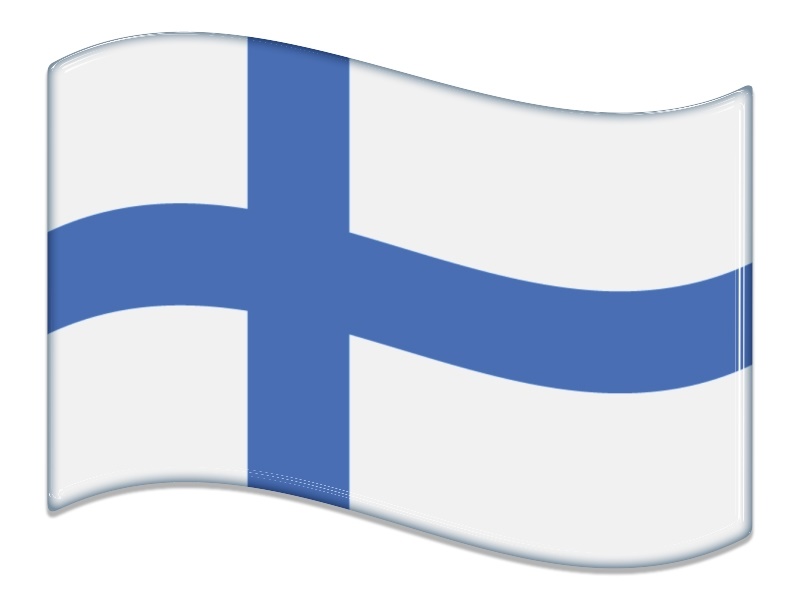 Samolepka - Vlajka Finsko