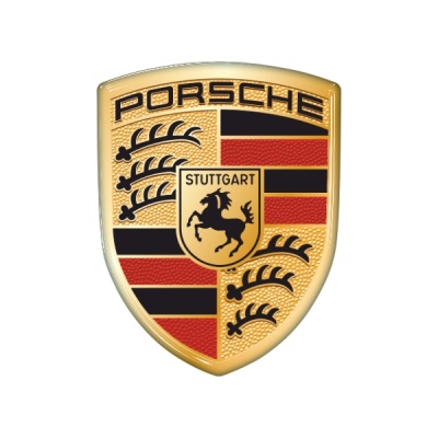 Zakázková samolepka - porshe 38x29,5mm