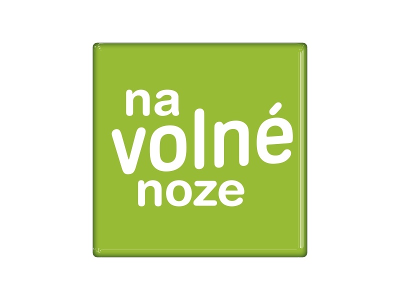 Zakázková  samolepka - na volné noze - green