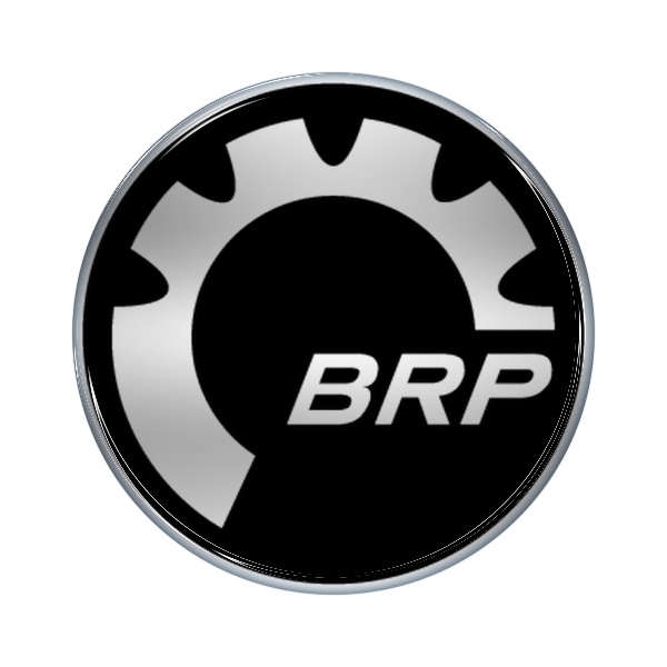 Zakázková  samolepka - BRP 9,5cm stříbrná