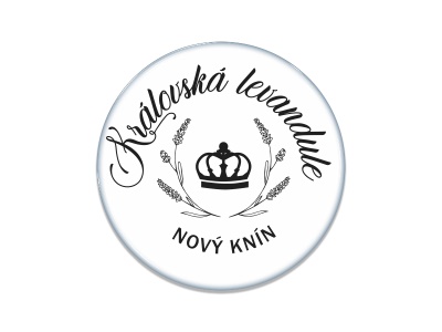 Zakázková  samolepka - Královská levandule
