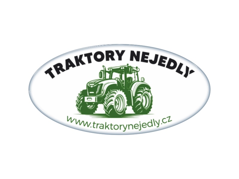 Zakázková samolepka - TraktoryNejedly ovál 140x70mm