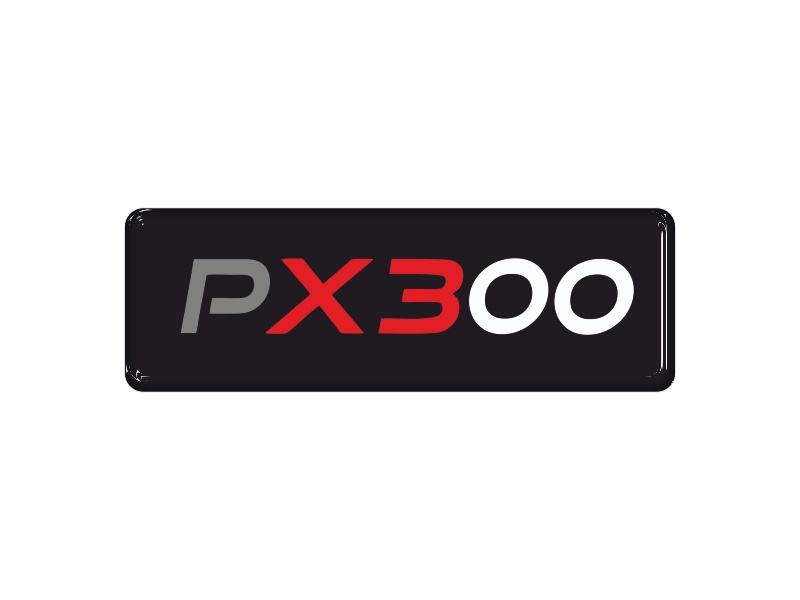 Zakázková samolepka - PX300 v rozměru 15x5cm