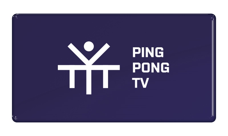Zakázková samolepka - PingPongTV