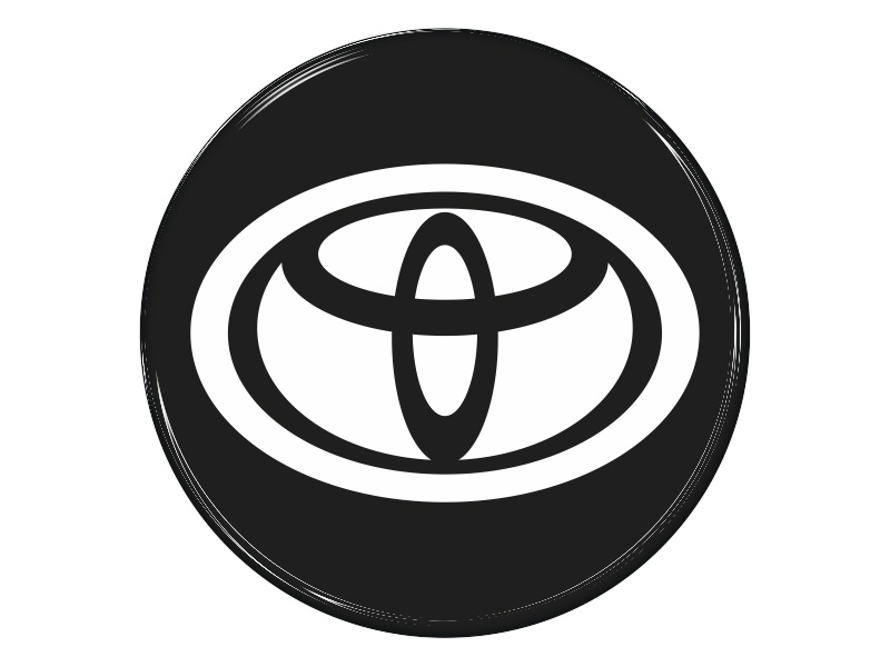 Samolepka na AL disk - Toyota