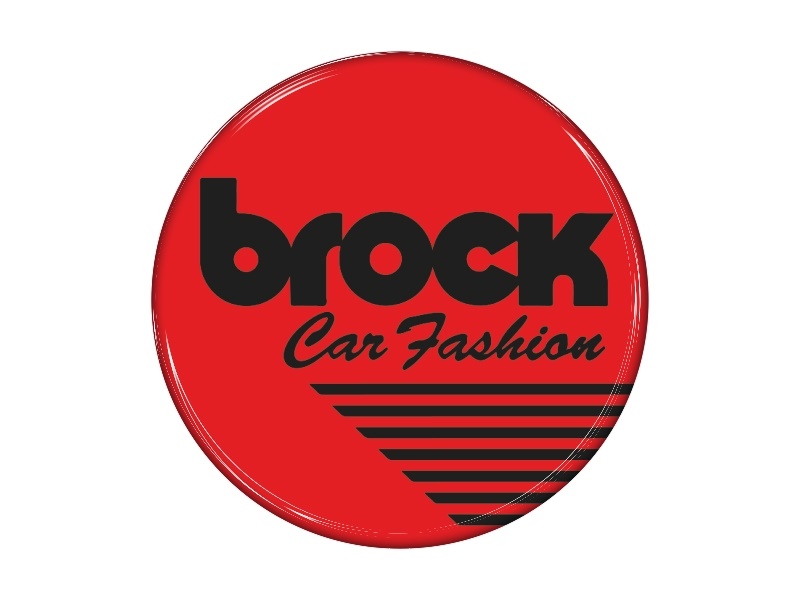 Zakázková samolepka - Brock (pruměr 58 mm)