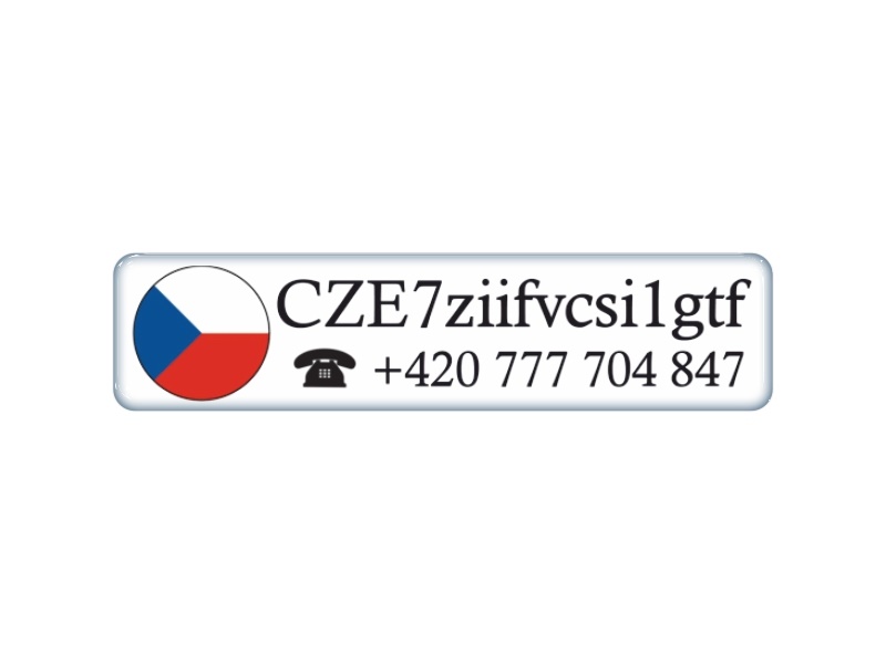 Zakázková samolepka -  dron 46x11mm