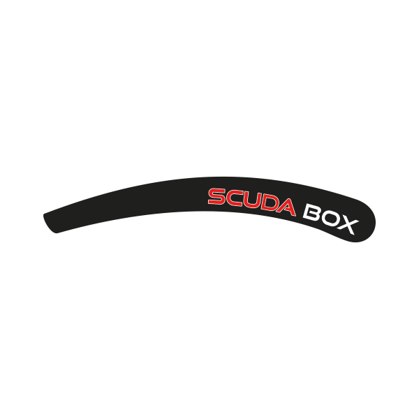Zakázková samolepka - LAMINO STRONG SCUDA BOX BOK L 455x90mm
