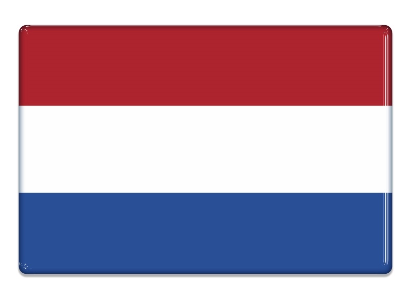 Samolepka - Vlajka Nizozemí - obdélník