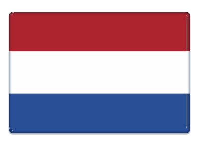 Samolepka - Vlajka Nizozemí - obdélník