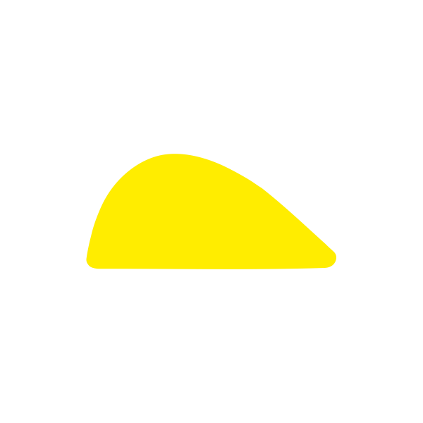 Zakázková samolepka - LAMINO supra P oblouk Yellow