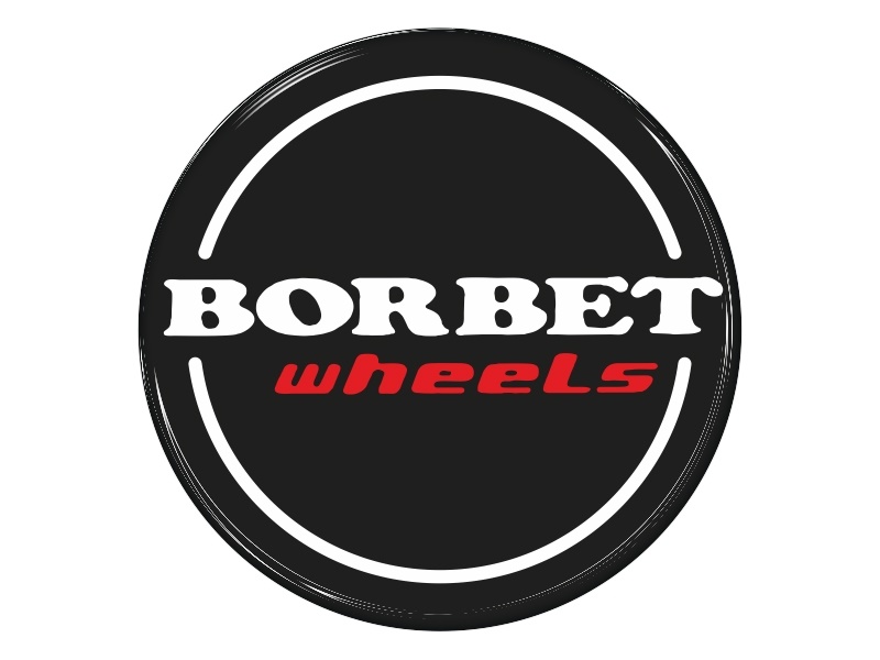 Samolepka na AL disk - Borbet Wheels