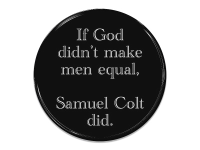 Samolepka - Samuel Colt