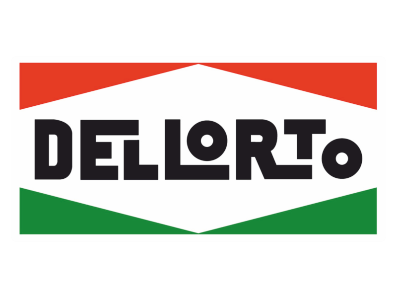 Zakázková samolepka - LAMINO STRONG Dellorto 28,3x14cm