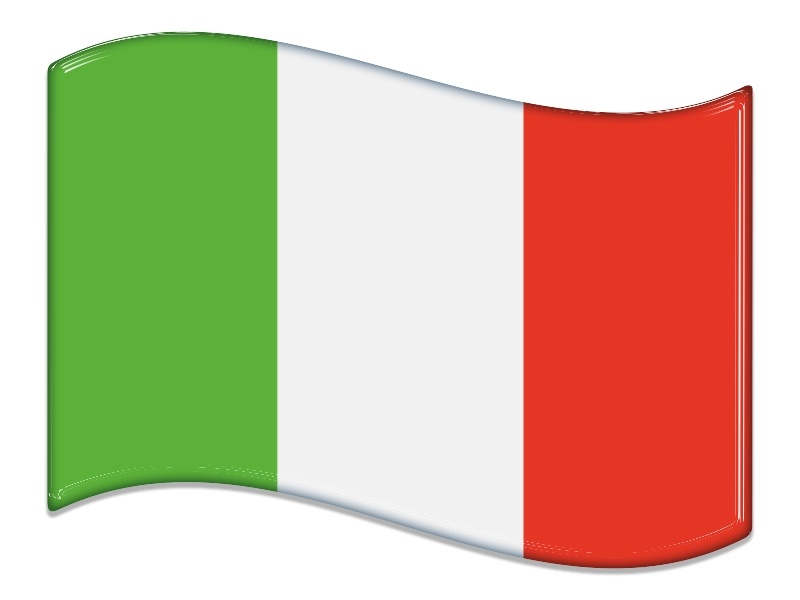 Samolepka - Vlajka Itálie