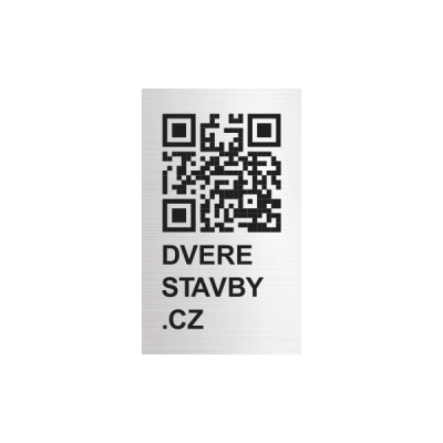 Zakázková samolepka - LAMINO QR Kód 15 x 25mm obdélník