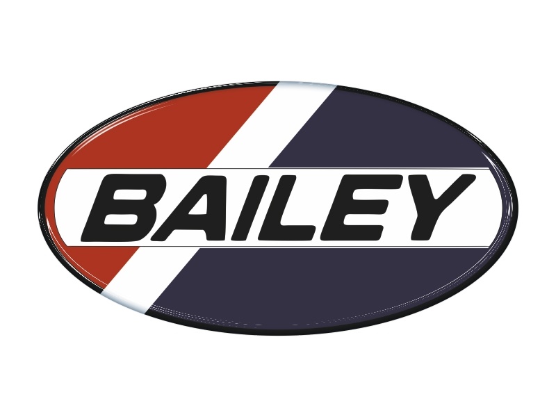 Zakázková samolepka - Bailey č2. pruh 