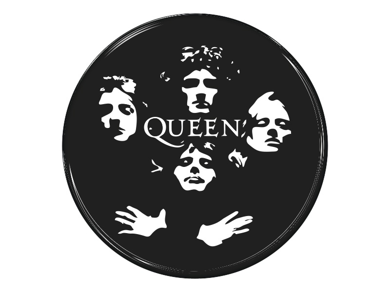Samolepka - Queen