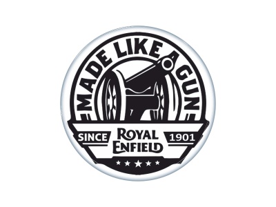 Zakázková  samolepka - Royal Enfield 80mm