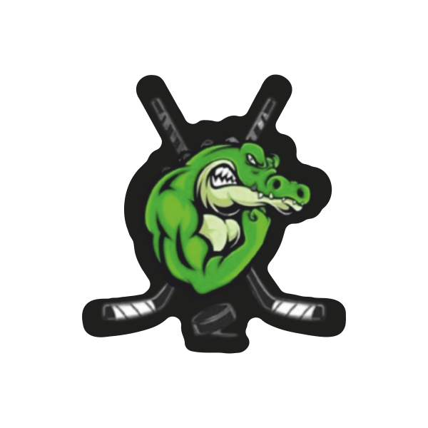 Zakázková samolepka - LAMINO Krokodýl 30x28mm