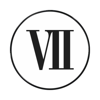 Zakázková samolepka - Římská číslice 7