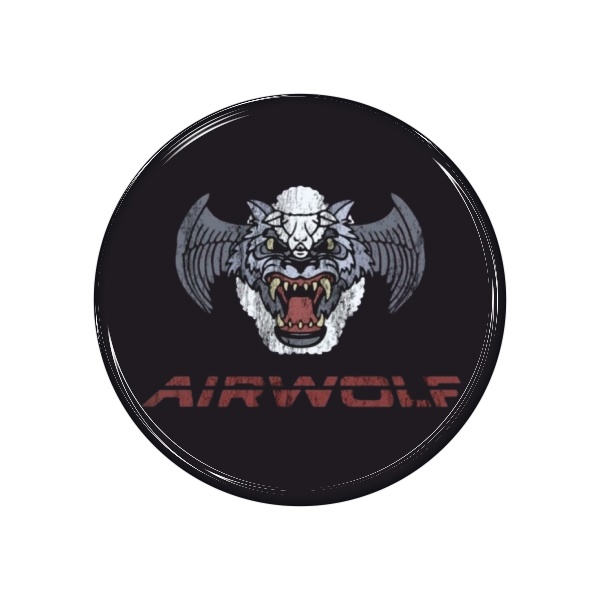 Zakázková samolepka - airwolf 56mm