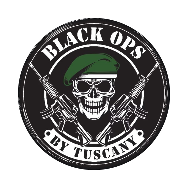 Zakázková samolepka - Black ops by tuscany 10x10cm