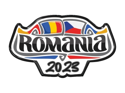 Zakázková  samolepka - Romania 2023 120x71mm