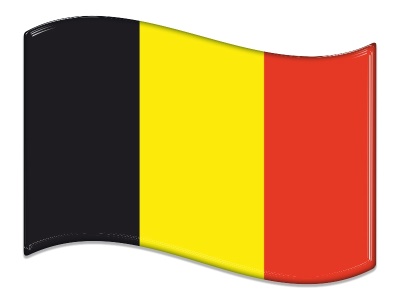 Samolepka - Vlajka Belgie