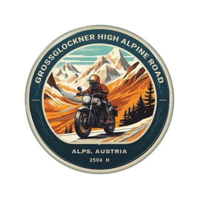 Samolepka - Grossglockner1 60mm