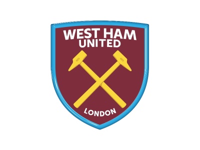 Zakázková samolepka West Ham