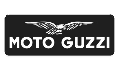 Samolepka - Moto Guzzi (black)