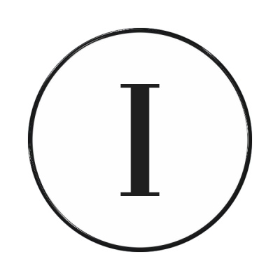 Zakázková samolepka - Římská číslice 1