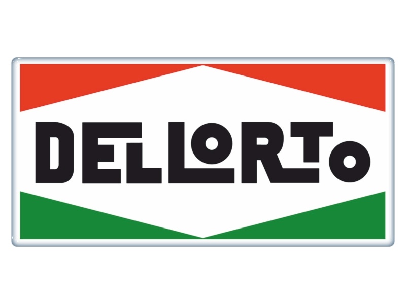 Zakázková samolepka - Dellorto 28,3x14cm