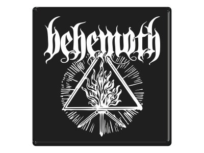 Samolepka - Behemoth (bílá)